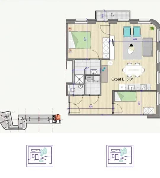 Apartment for rent