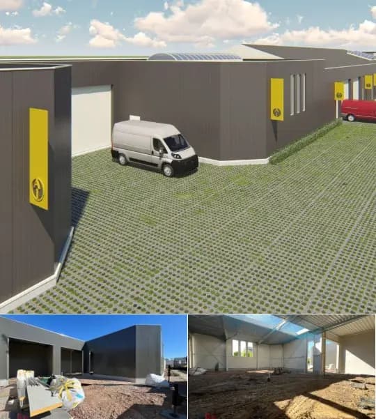 Industrial building for sale (New construction project)