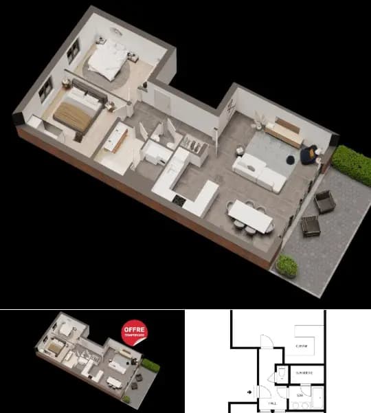 Ground floor for sale (New construction project)