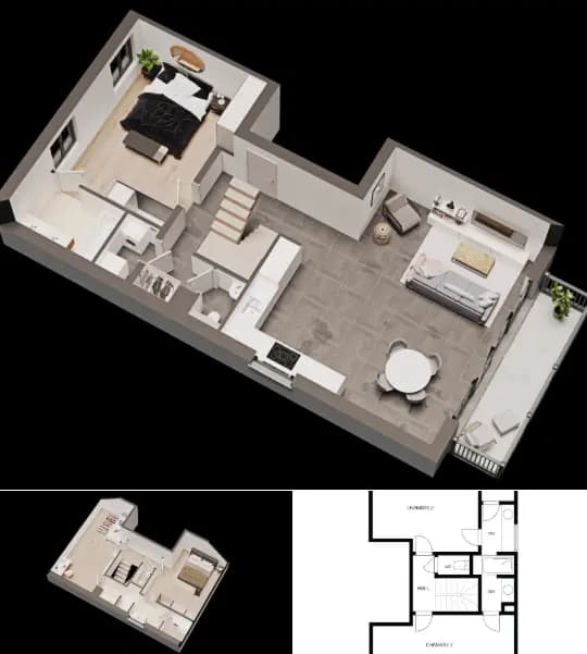 Duplex for sale (New construction project)