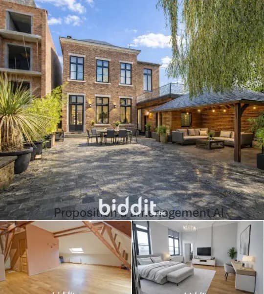 Residence in public sale