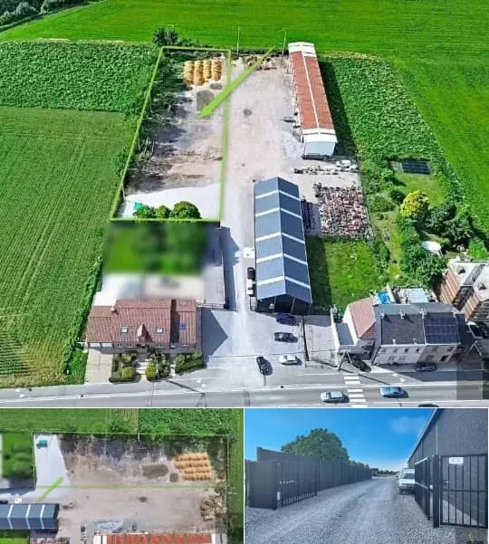 To parcel out site for rent