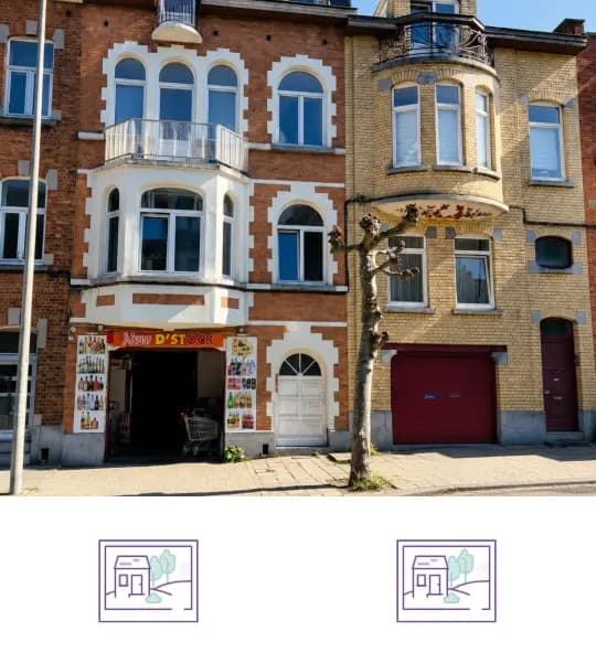 Mixed building for sale