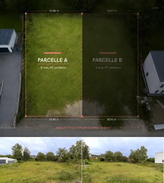 Land for sale (New construction project)