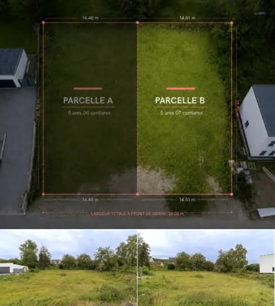 Land for sale (New construction project)