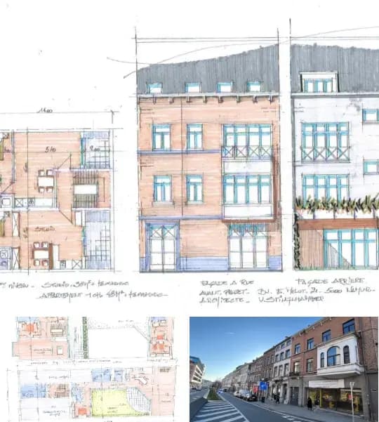 Mixed building for sale