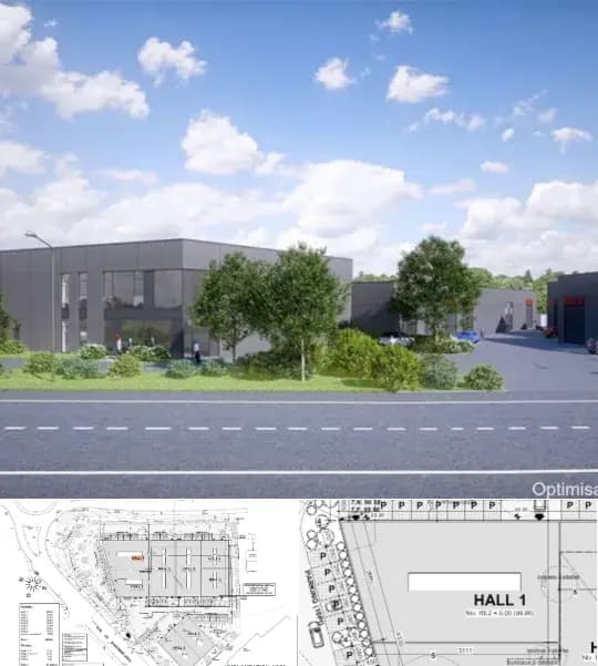 Industrial building for rent