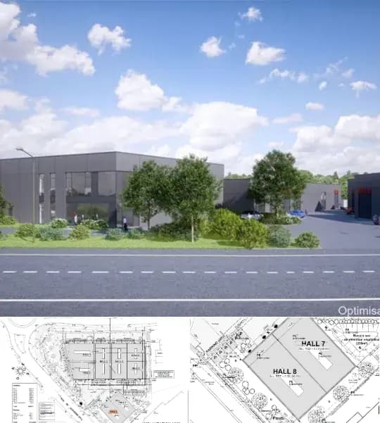 Industrial building for rent