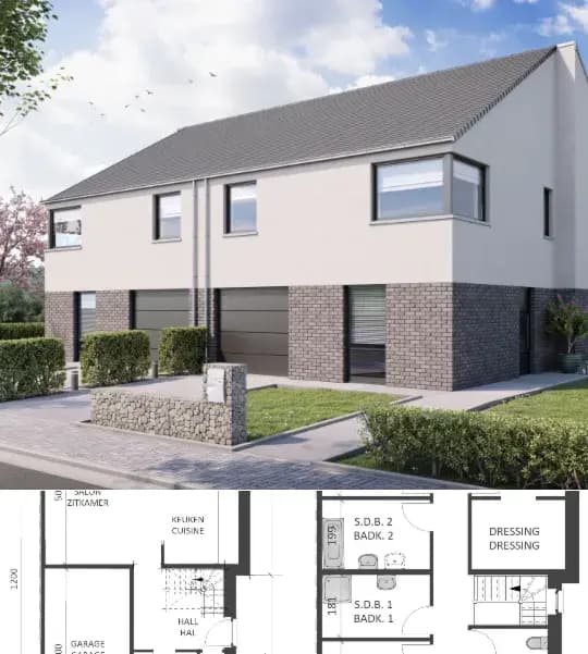 Residence for sale (New construction project)