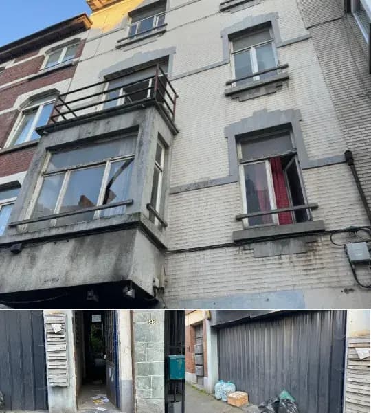 Mixed building in public sale