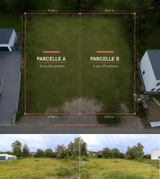 Land for sale (New construction project)