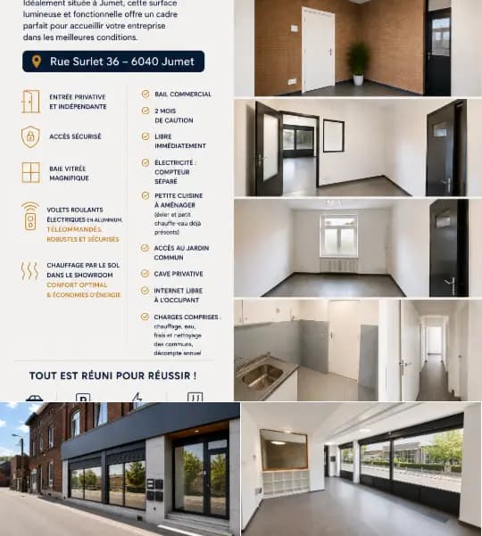 Commercial building for rent