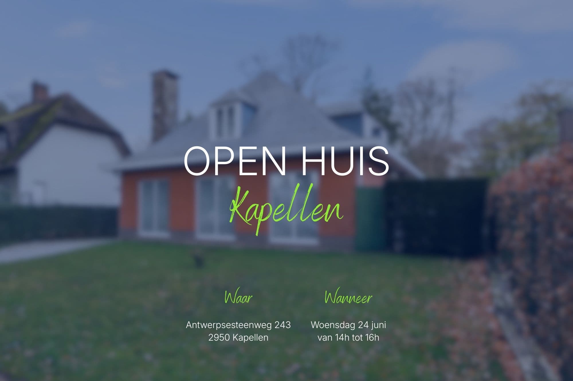 Huis te koop