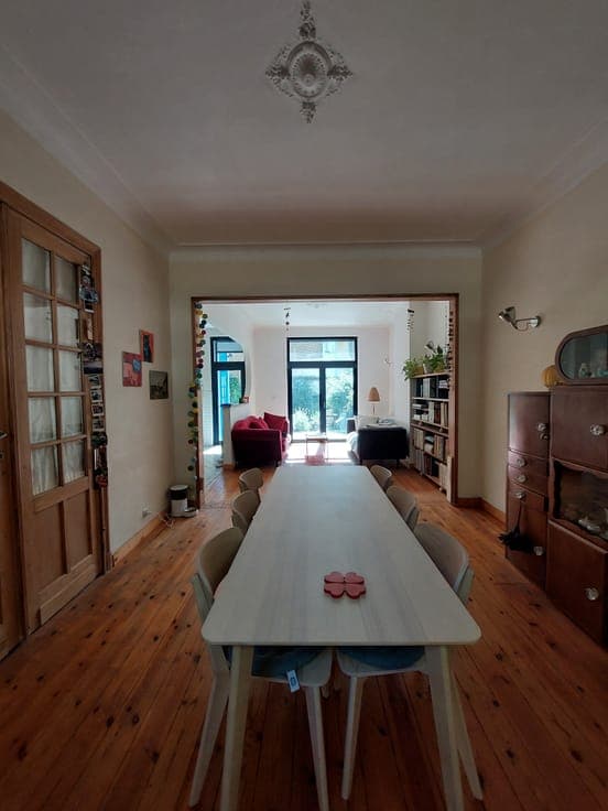 5 bed house Laeken, garden and sunny terrace