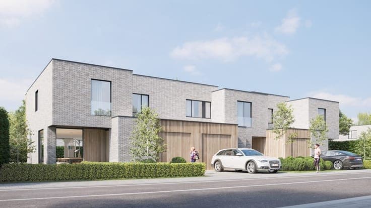 Moderne nieuwbouwwoning op 339 m² TE KOOP in Wakken!