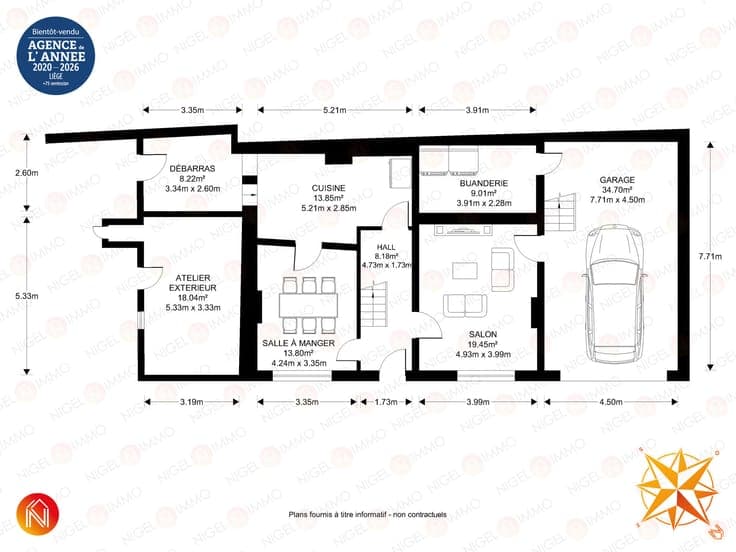 🌿 À Wonck, 1.875 m², maison + hangar + 2 parcelles🛠️