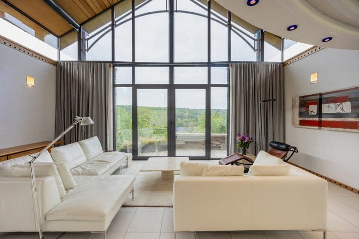Timeless hillside property with panoramic views