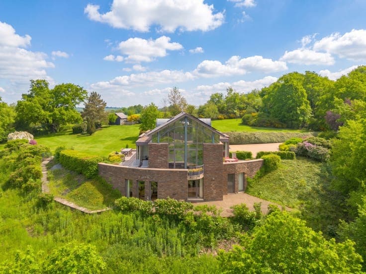 Timeless hillside property with panoramic views