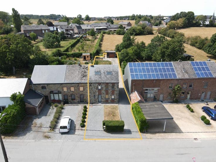 3-bedroom house with a garden and garage in Haversin!