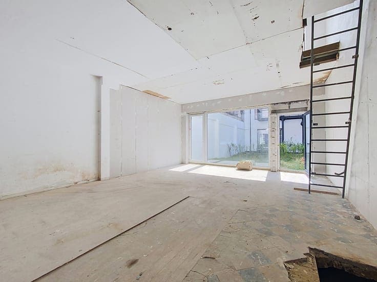 SCHAERBEEK – CASCO TRIPLEX REAR HOUSE WITH GARDEN