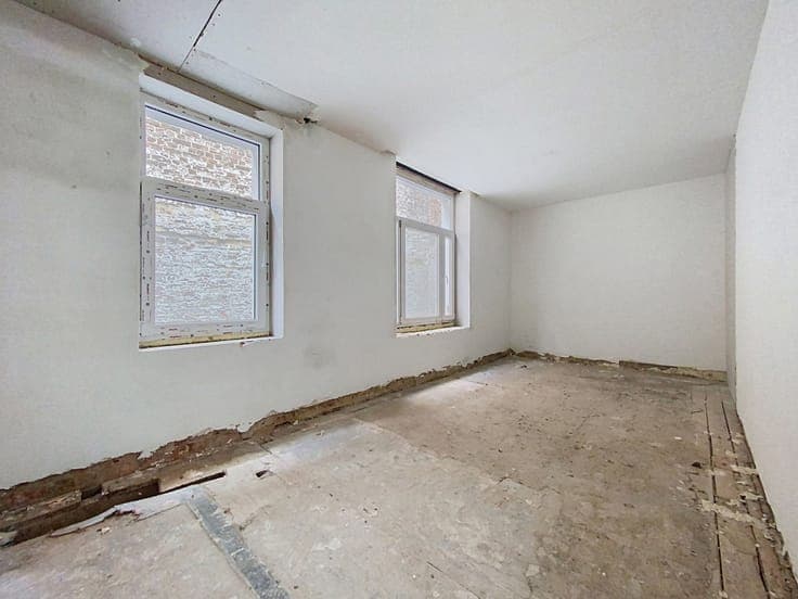 SCHAERBEEK – CASCO TRIPLEX REAR HOUSE WITH GARDEN