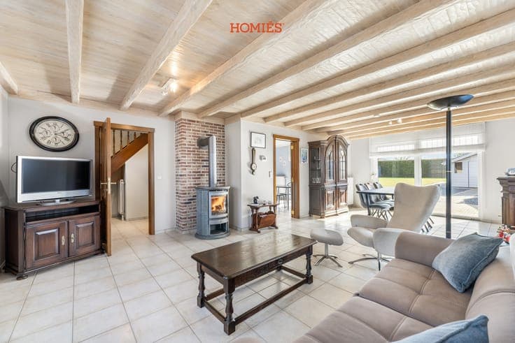 Landelijk gelegen woning met zuidgerichte tuin en 3 slaap...