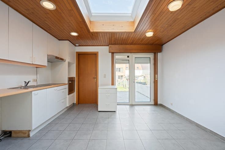 For sale in Meise: a cosy, semi-detached starter home.