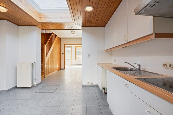 For sale in Meise: a cosy, semi-detached starter home.