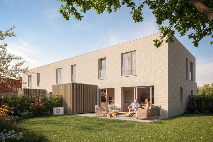 Energieneutrale halfopen woning met 4 slaapkamers in Zwij...