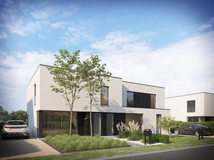 Moderne half open woning Houthulst