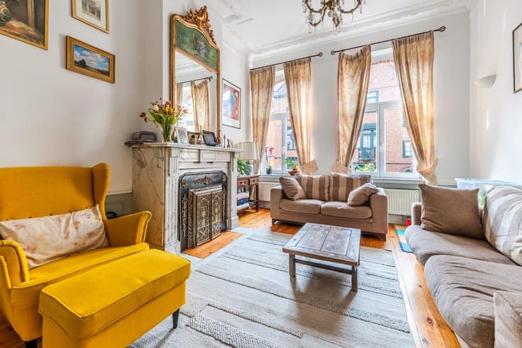 Elegant townhouse from 1907 with authentic charm