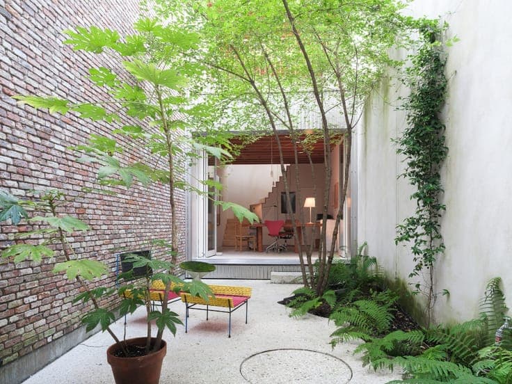 Architectuur, centrum Gent – Genereuze split-level woning...