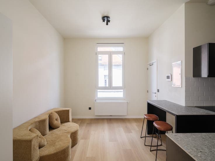 Opbrengsteigendom – 3 gerenoveerde studio’s met EPC A-sco...