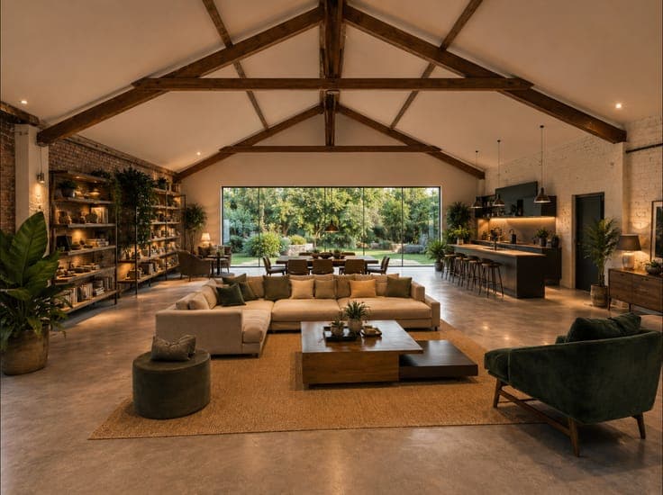 House 256m² + attic 120m² + warehouse 131m² + garden