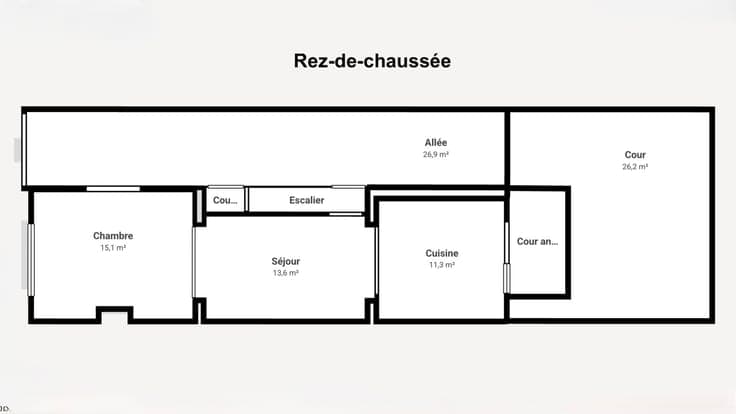 COMPANY ACQUISITION – LAMBERMONT – 3 APARTMENTS + REAR HOUSE