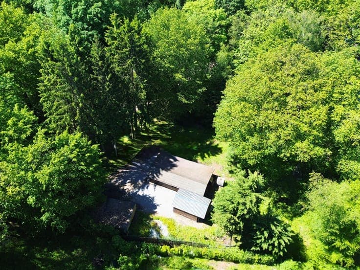 A LITTLE CORNER OF PARADISE IN THE HEART OF A FORESTED AREA