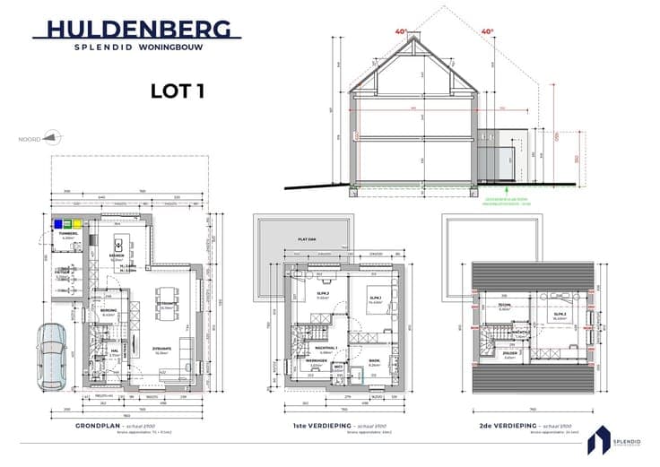 Lot 01 Landelijke woning in Huldenberg