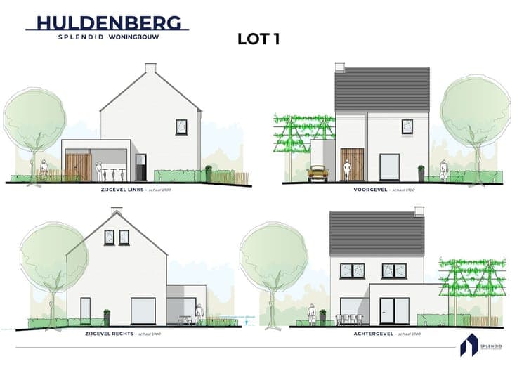 Lot 01 Landelijke woning in Huldenberg
