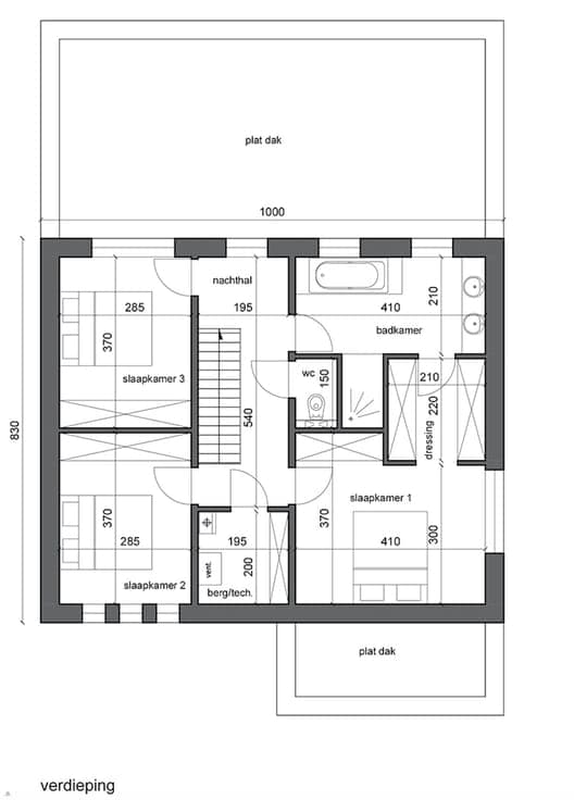 Nieuw te bouwen open bebouwing te Lokeren