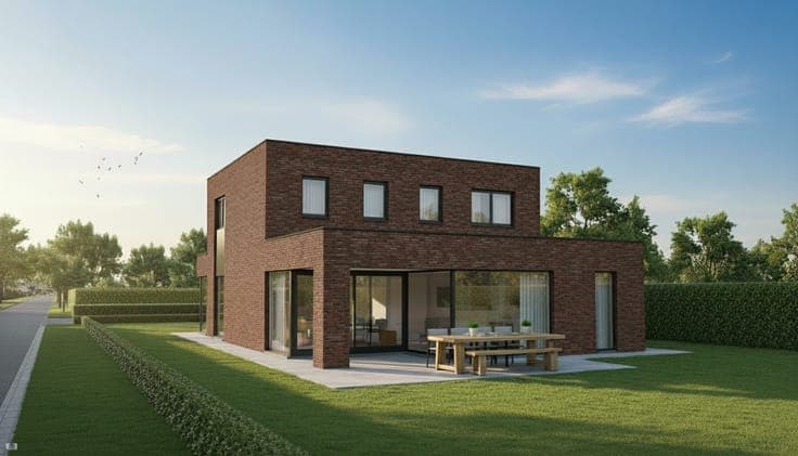 Nieuw te bouwen open bebouwing te Lokeren