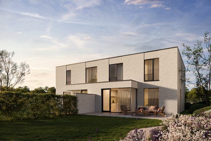 4 newly built semi-detached houses for sale in Drongen