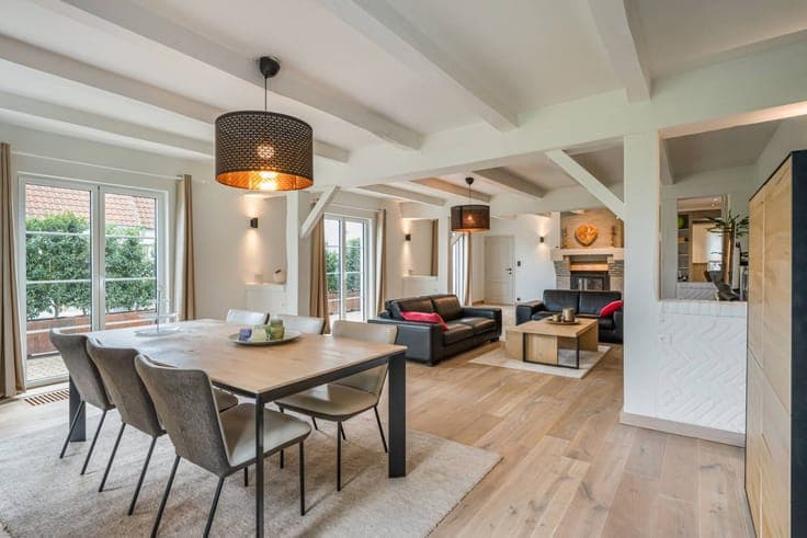 Landelijke woning met vier slaapkamers en prachtige tuin
