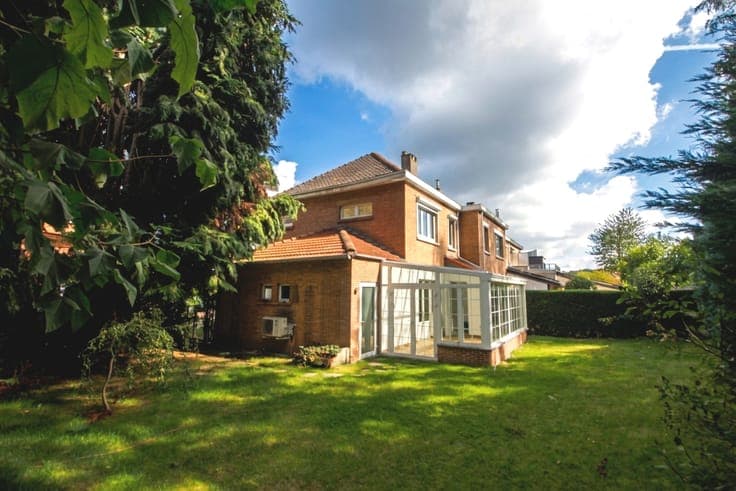 Sonian Forest — renovated house, south garden