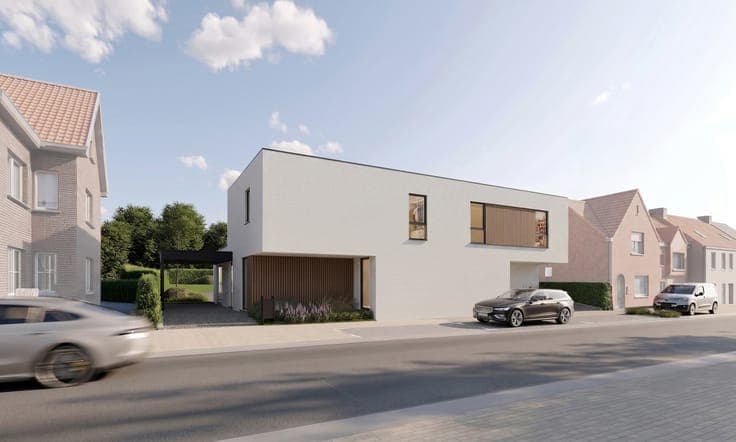 Spacious semi-detached new-build home with four bedrooms in