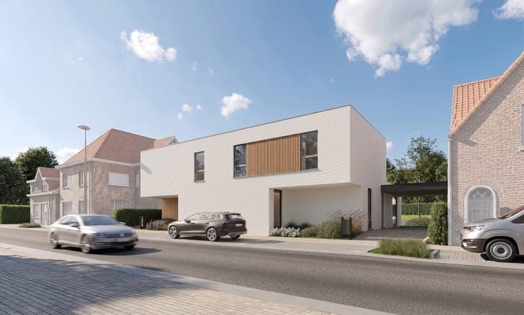 Spacious semi-detached new-build home with four bedrooms in