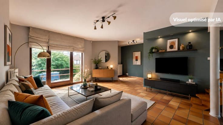 MISTRAL - MAISON +/- 177M2 AVEC 4 CHAMBRES + JARDIN + GARAGE