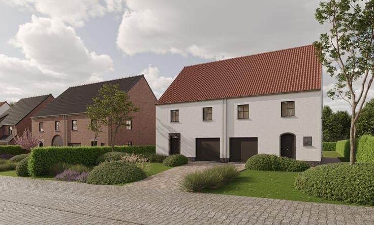 NIEUWBOUW (OB) op een ruime perceel te Meldert (Aalst)