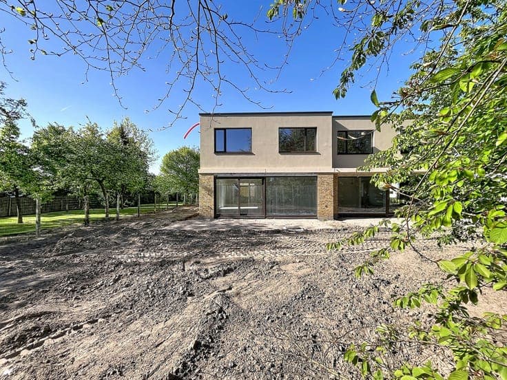 Semi-detached new-build house with 3 bedrooms, near Wetteren