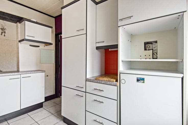 Op te frissen woning met 2 slaapkamers