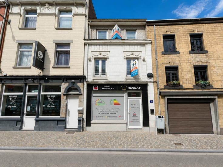 IMM.MIXTE - APPARTEMENT - COMMERCE - CENTRE DE VERVIERS
